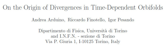 On the Origin of Divergences in Time-dependent Orbifolds